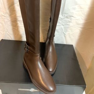 boots size 7 and 7.5 Lena buckled leather